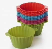 OXO SILICONE BAKING CUPS SET/12