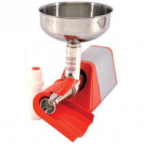OMCAN Light-Duty Electric Tomato Squeezer with Plastic Cover
