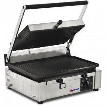 OMCAN Elite Series 10" x 14" Single Panini Grill with Top an