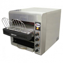 OMCAN Stainless Steel Conveyor Toaster with 10" Conveyor Bel