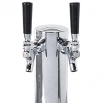 OMCAN Double Tap Tower for Bar Coolers