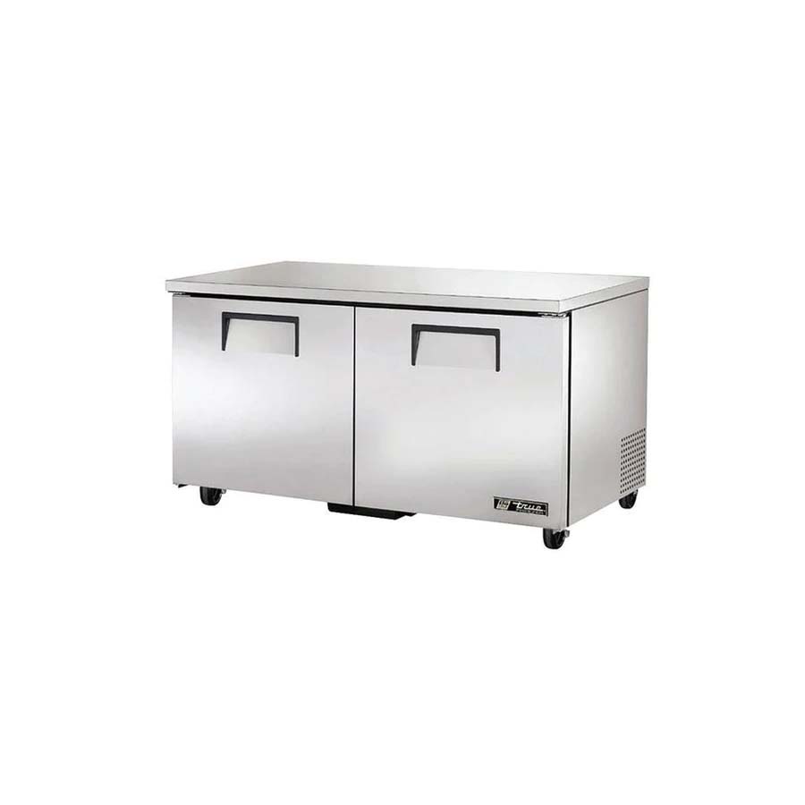 True Undercounter Freezer 60" Solid Door