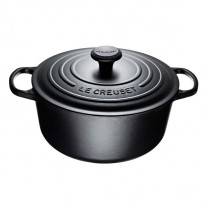 LE CREUSET ROUND FRENCH OVEN 5.3L LICORICE