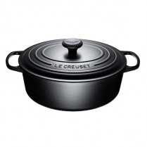 LE CREUSET OVAL FRENCH OVEN 4.7L LICORICE
