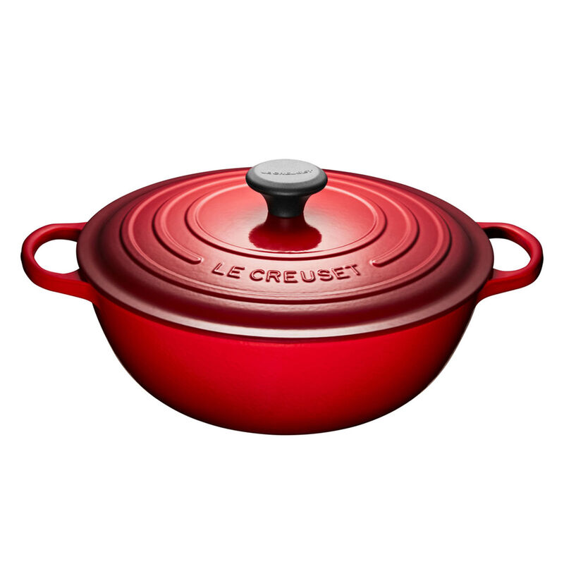 LE CREUSET 4.9L FRENCH CHEF'S OVEN CHERRY