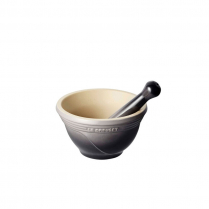 LE CREUSET MORTAR AND PESTLE OYSTER