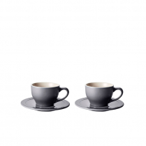 LE CREUSET CAPPUCCINO CUPS SET/2 OYSTER
