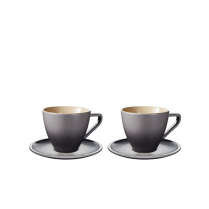 LE CREUSET MINIMALIST CAPPUCCINO SET/2 OYSTER