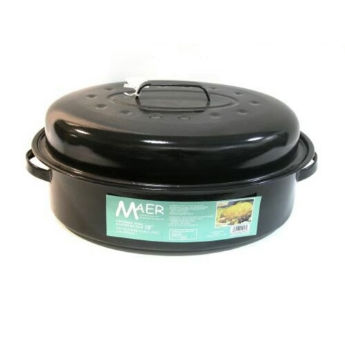 enamel roaster with lid