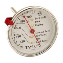 Taylor Meat Thermometer with 3" Dial and 4.5" Stem