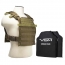 Fast Plate Carrier w/Level IIIA Shooter's Cut SOFT Balllistic Panels