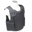 Black Outer Carrier Vest with four Level IIIA Ballistic panels