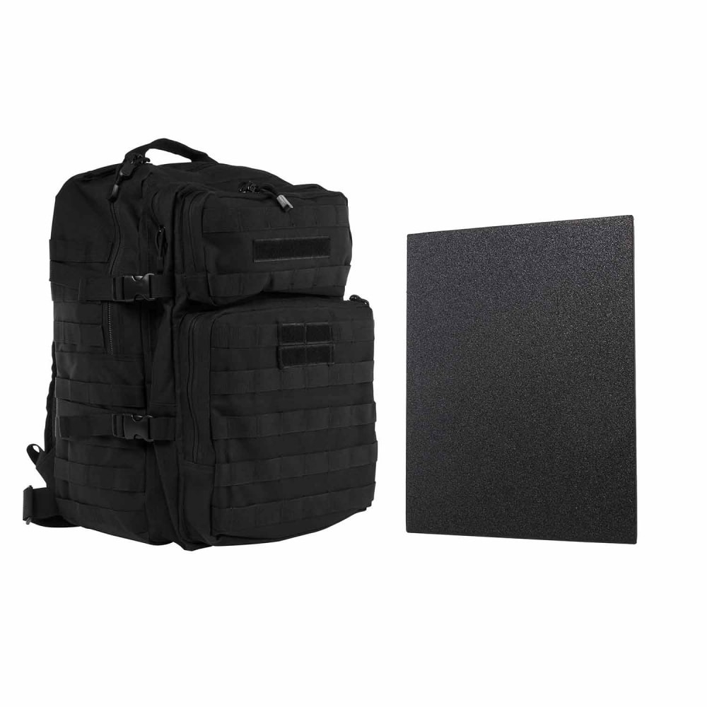Assault Backpack w/11"x14" Level IIIA Hard Ballistic Plate