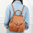 BACKPACK/PU/BROWN