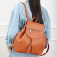 BACKPACK/PU/BROWN