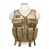 Mesh Tactical Vest/ SIM/ Tan