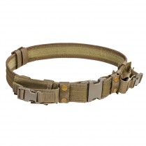 Tactical Belt With Pouches/Tan