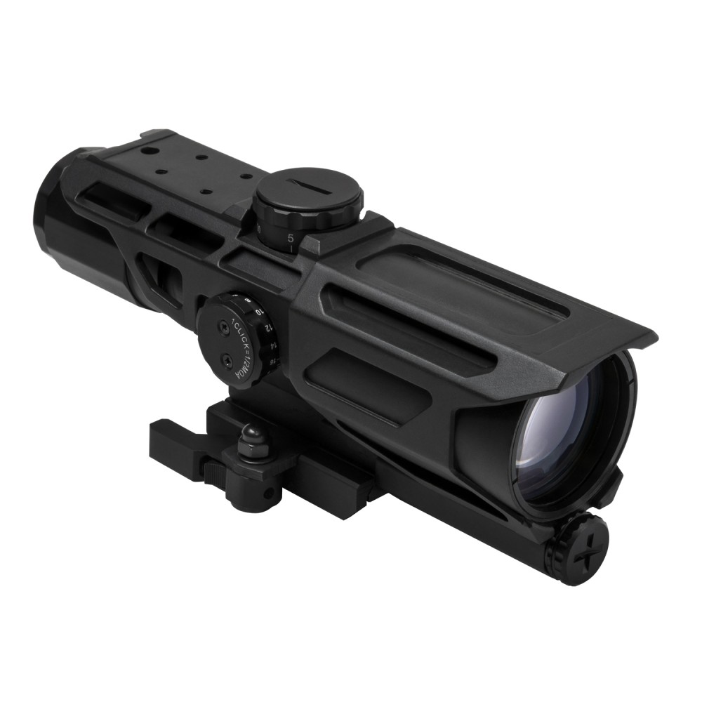 NcStar VSTP3940GV3 3-9x40mm P4 Sniper Reticle MARK III Tactical Scope Black