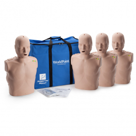 Prestan® Adult Manikin with CPR Monitor - Medium Skin - 4 Pack