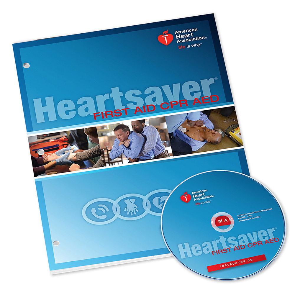 heartsaver first aid cpr aed dvd