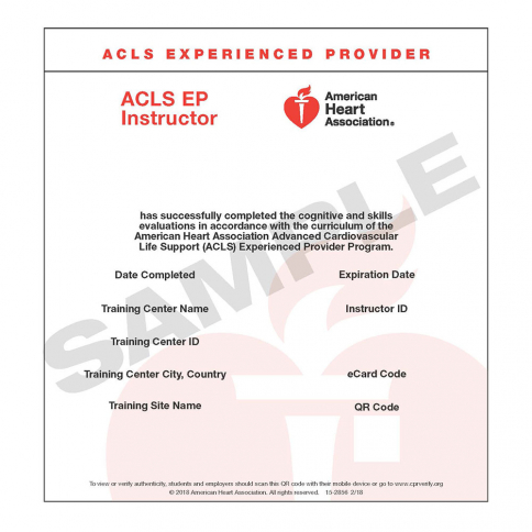 aha approved online acls