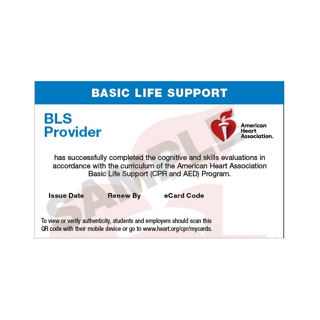 2020 Aha Bls Provider Ecard Worldpoint