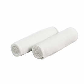 Stretch Gauze Bandage Roll, 4 in x 4.1 yd (Stretched) - 12 Pack