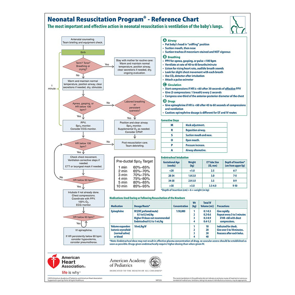 American Heart Association Cpr Chart
