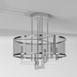 BRINKLEY 4 LT SEMI FLUSH MOUNT