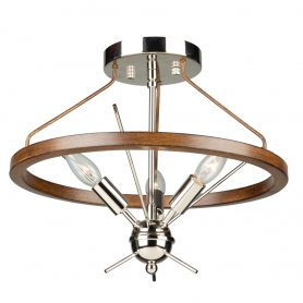 ABBEY 3 LT  SEMI FLUSH