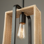 PERRIS - 1 LT PENDANT RATTAN