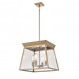 LUCIAN 4-LIGHT 18" CHANDELIER