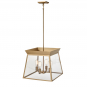 LUCIAN 4-LIGHT 18" CHANDELIER