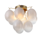 GLOBO 4-LIGHT SEMI FLUSH