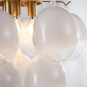 GLOBO 4-LIGHT SEMI FLUSH