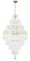 SOPHIA CHANDELIER CLEAR GLASS