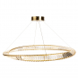 STELLA CHANDELIER BRUSHED BRASS