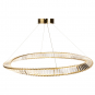 STELLA CHANDELIER BRUSHED BRASS