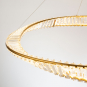 STELLA CHANDELIER BRUSHED BRASS