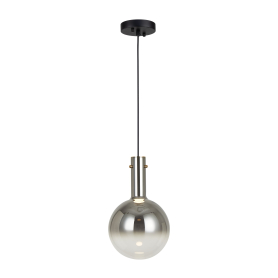 ALEXIS SINGLE LIGHT PENDANT (CHROME)