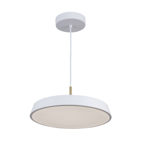 LEXI 12" 24WT CCT PENDANT WHT.