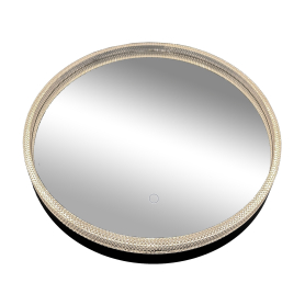 REFLECTIONS COLLECTION BATHROOM MIRROR BLACK