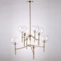 HAMILTON 8 LT. CHANDELIER