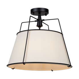 PULLMAN 3-LIGHT SEMI-FLUSH