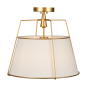 PULLMAN 3-LIGHT SEMI-FLUSH