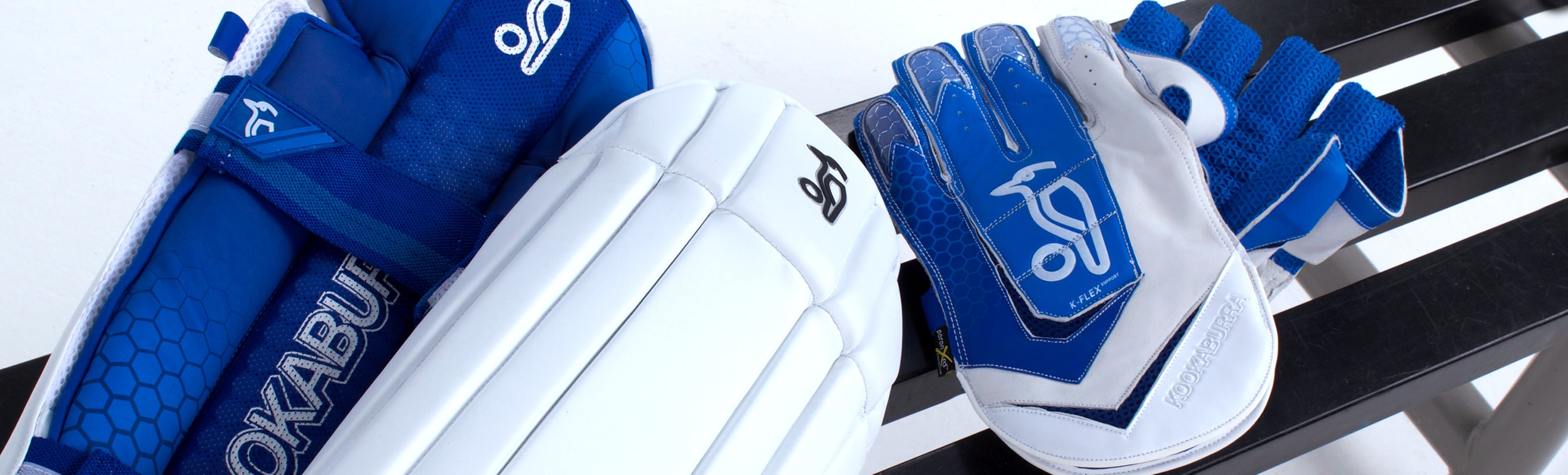 keeping gloves and pads