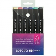 Chartpak Spectra AD Marker 6 Piece Basic Set