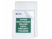 Non-Glare Vinyl Project Folders 14x8.5 bx/50