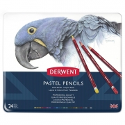 Derwent Pastel Pencil Set of 24 Tin