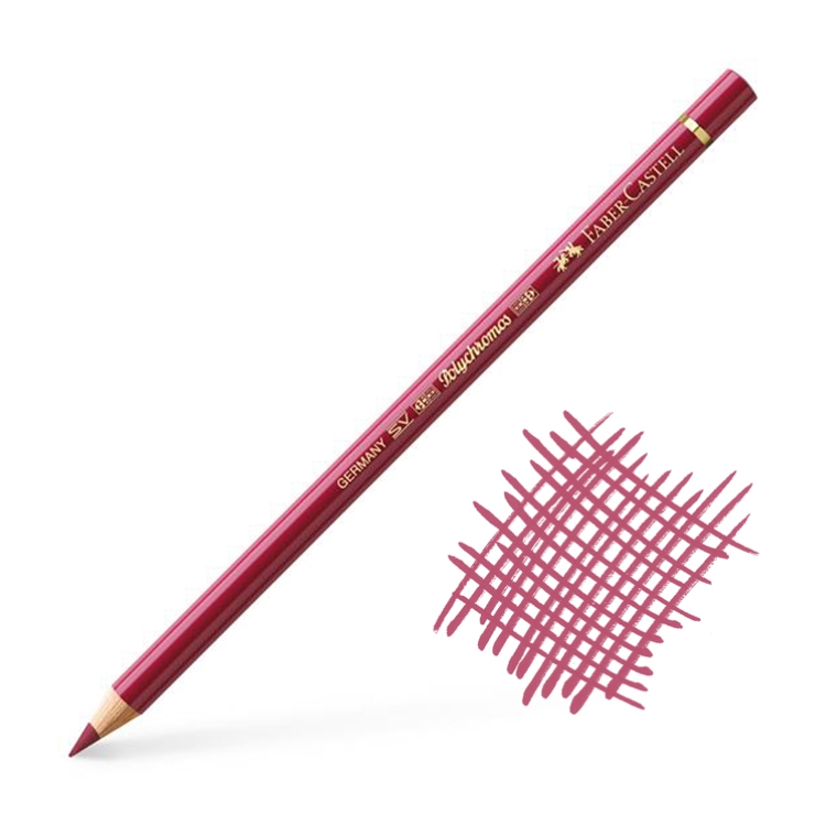 Карандаш цветной профессиональный faber-castell polychromos светоустойчивый заточ т.-красн (225),110225 (4005401102250)